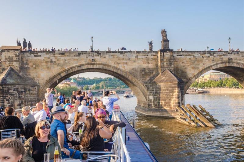 Panoramic Vltava River Cruise